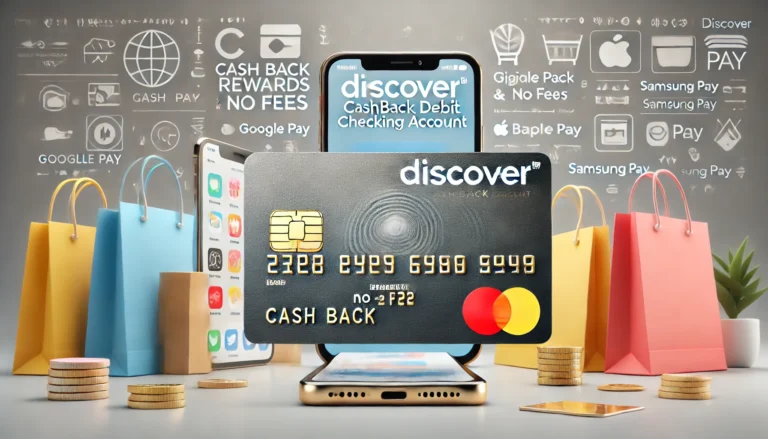 The image showcasing the Discover® Cashback Debit Checking account